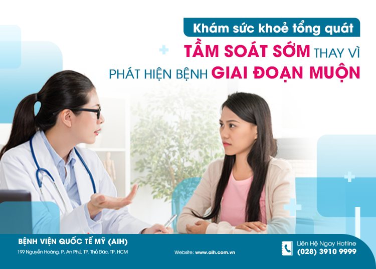 TẠI SAO CHỜ CÓ BỆNH MỚI ĐI KHÁM? HÃY TẦM SOÁT SỚM THAY VÌ PHÁT HIỆN BỆNH GIAI ĐOẠN MUỘN