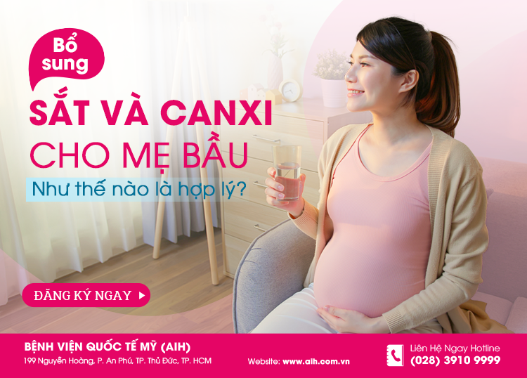 BỔ SUNG SẮT VÀ CANXI CHO MẸ BẦU NHƯ THẾ NÀO LÀ HỢP LÝ