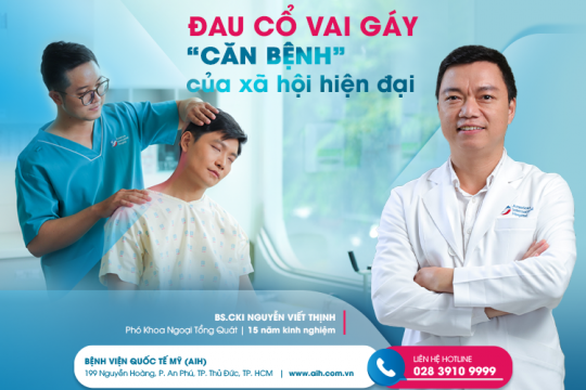ĐAU CỔ VAI GÁY – “CĂN BỆNH” CỦA XÃ HỘI HIỆN ĐẠI