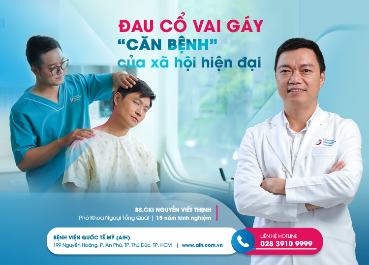ĐAU CỔ VAI GÁY – “CĂN BỆNH” CỦA XÃ HỘI HIỆN ĐẠI