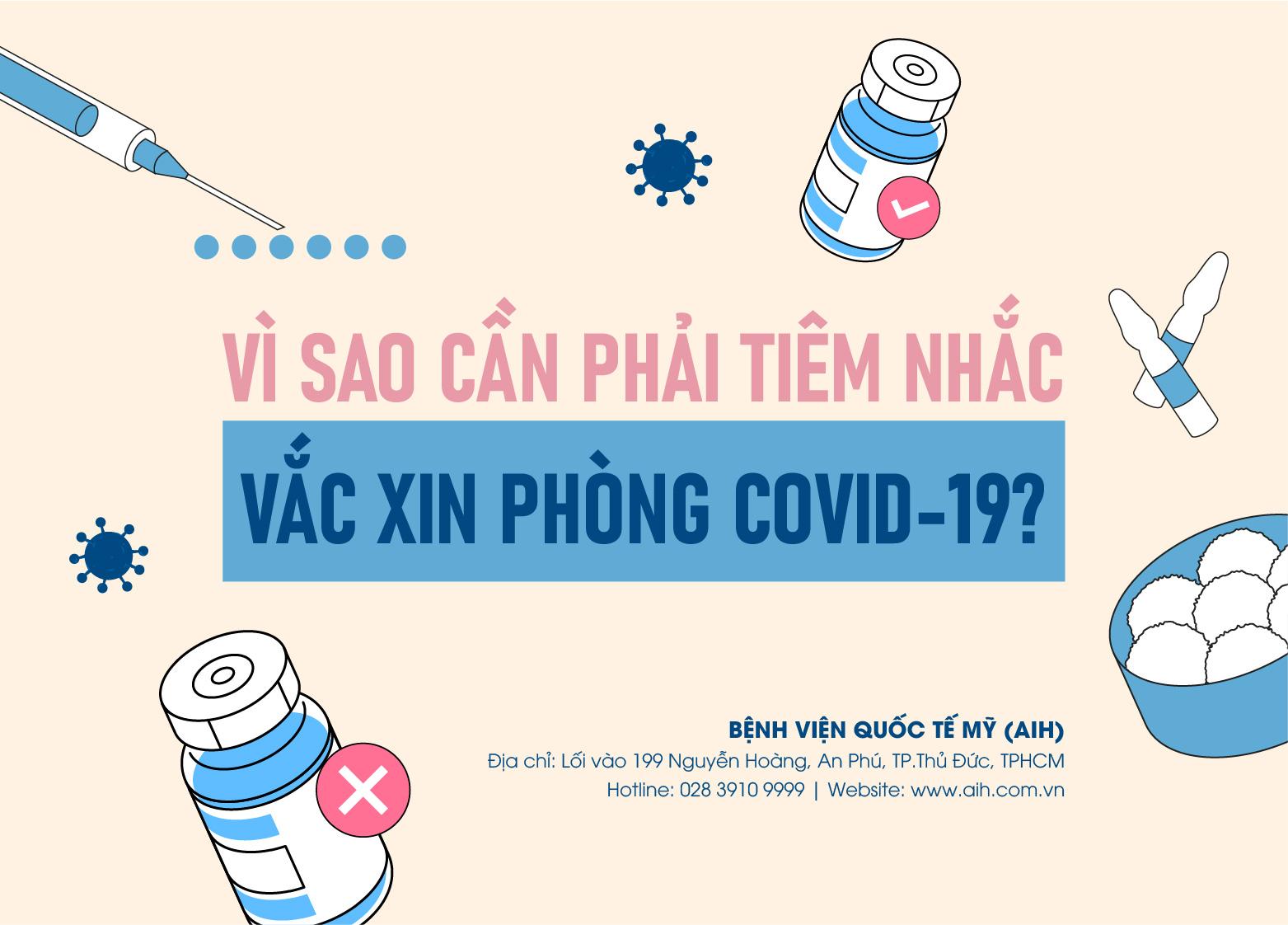VÌ SAO CẦN PHẢI TIÊM NHẮC VẮC-XIN PHÒNG COVID-19?