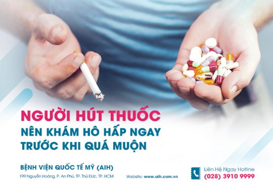 KIỂM TRA SỨC KHỎE DÀNH CHO NGƯỜI HÚT THUỐC LÁ