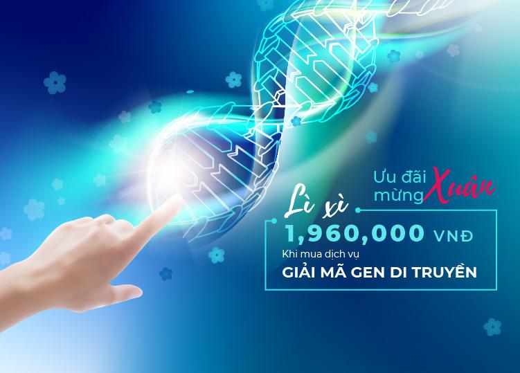 EXPLORING HEALTH POTENTIALS BY GENE TESTING AND GET LUCKY MONEY OF 1,960,000 VND