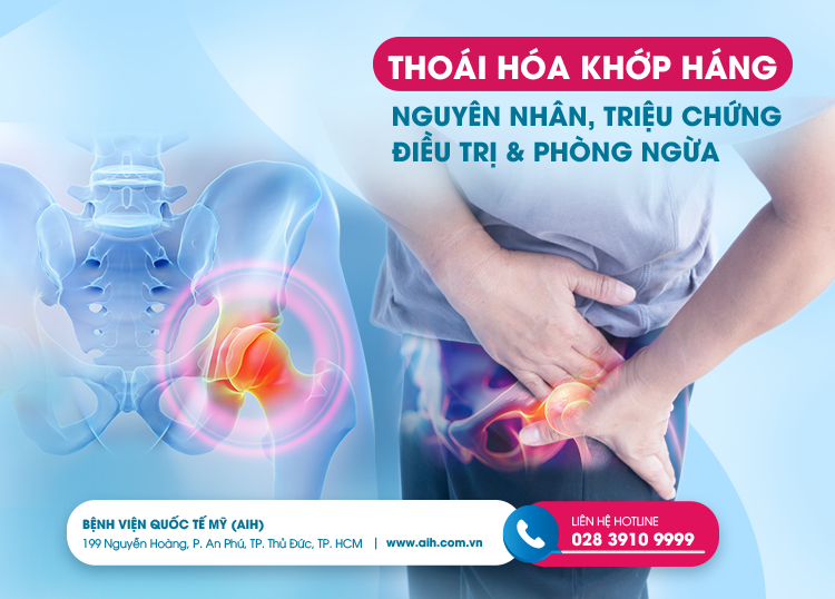 THOÁI HÓA KHỚP HÁNG: NGUYÊN NHÂN, TRIỆU CHỨNG, ĐIỀU TRỊ VÀ PHÒNG NGỪA