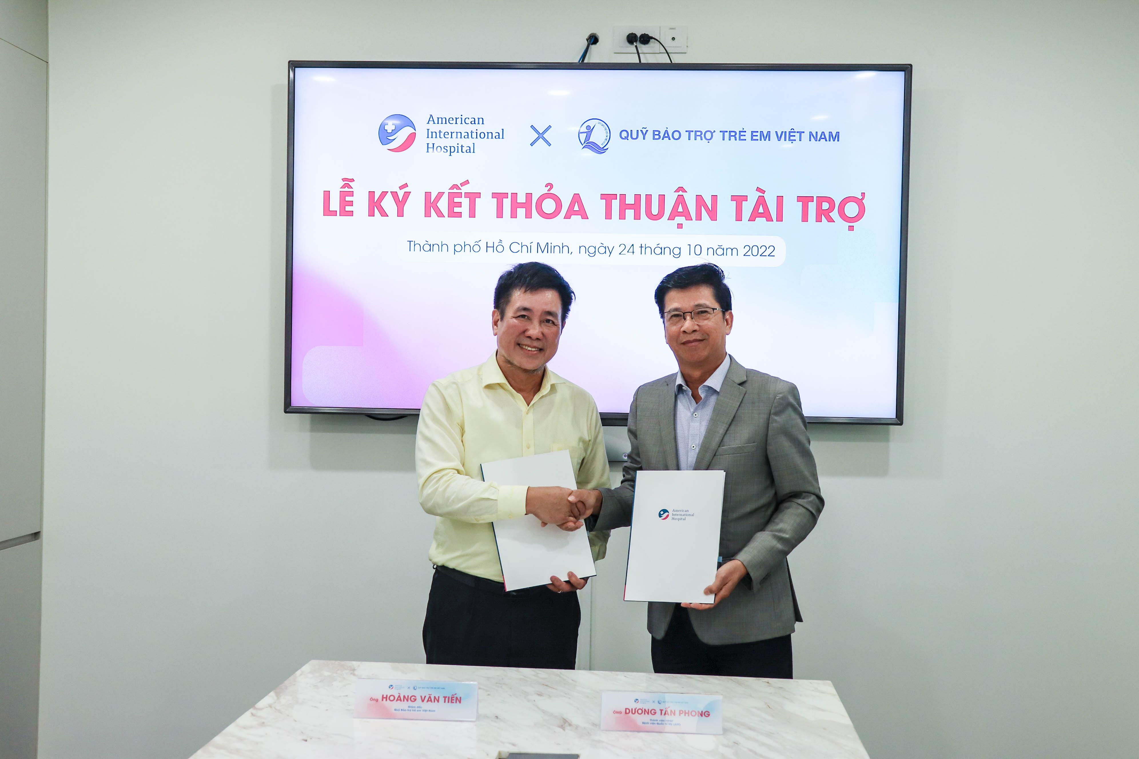 AMERICAN INTERNATIONAL HOSPITAL ACCOMPANIES WITH THE VIETNAM CHILDREN'S FUND FOR SUPPORTING PRETERM BABIES TO THE “STARTING LINE”