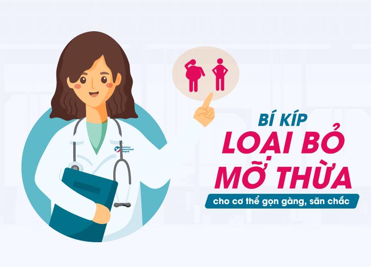 BÍ KÍP LOẠI BỎ MỠ THỪA CHO CƠ THỂ GỌN GÀNG, SĂN CHẮC