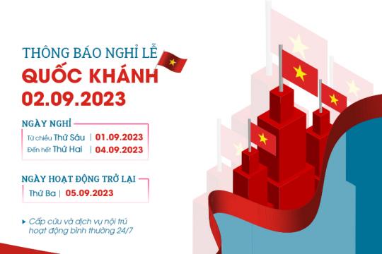 HOLIDAY SCHEDULE ANNOUNCEMENT ON THE NATIONAL DAY