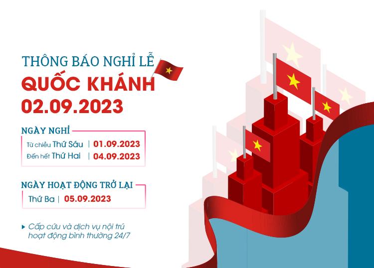 HOLIDAY SCHEDULE ANNOUNCEMENT ON THE NATIONAL DAY​