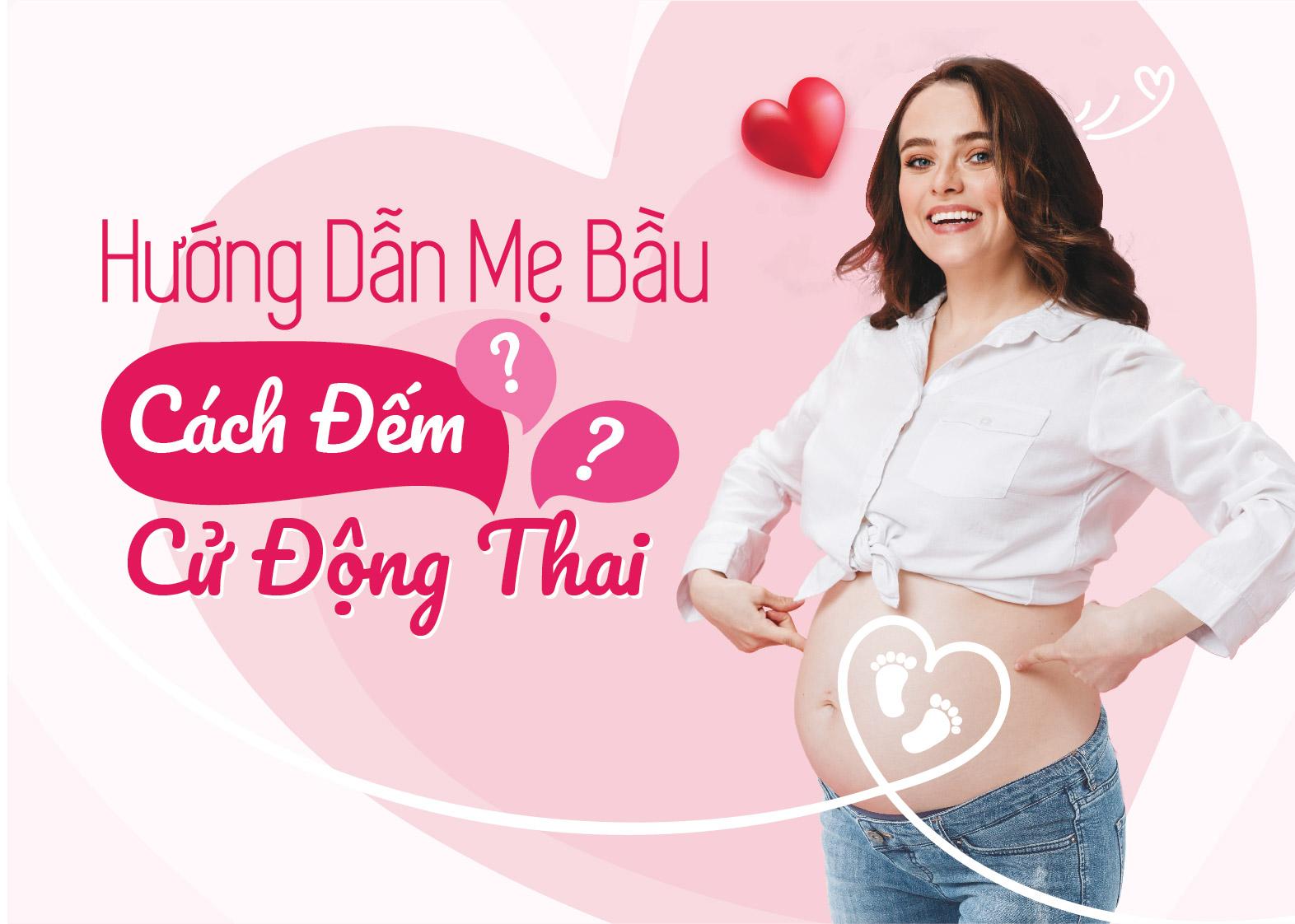 HƯỚNG DẪN MẸ BẦU ĐẾM CỬ ĐỘNG THAI