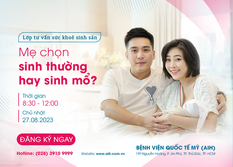 LỚP TƯ VẤN SỨC KHỎE SINH SẢN 27.08.2023: MẸ CHỌN SINH THƯỜNG HAY SINH MỔ?