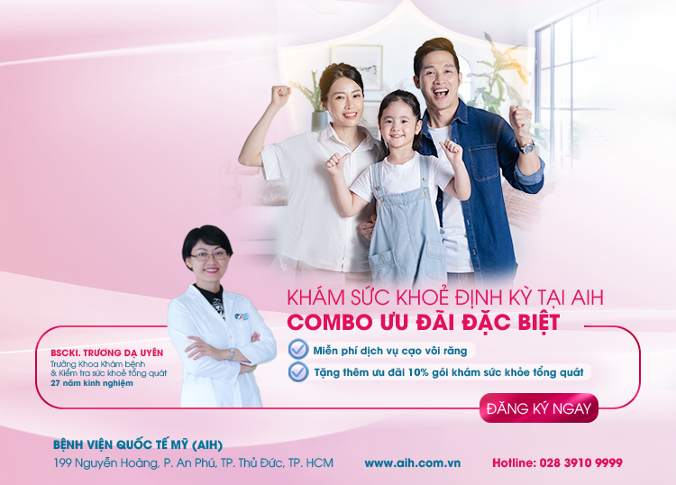 KIỂM TRA SỨC KHỎE TOÀN DIỆN - TẬN HƯỞNG “ƯU ĐÃI KÉP” ​