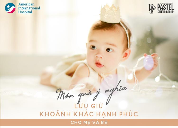 AIH x BABY PASTEL STUDIO | Món quà ý nghĩa lưu giữ khoảnh khắc hạnh phúc cho mẹ và bé
