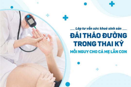 LỚP TƯ VẤN SỨC KHỎE SINH SẢN NGÀY 01/03/2020: ĐÁI THÁO ĐƯỜNG TRONG THAI KỲ