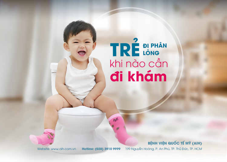 TRẺ ĐI PHÂN LỎNG: KHI NÀO CẦN ĐI KHÁM