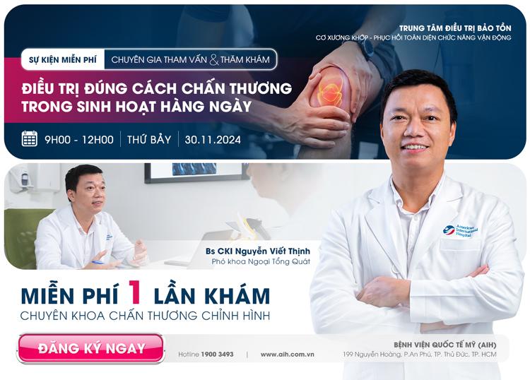 THAM VẤN ĐIỀU TRỊ CHẤN THƯƠNG TRONG SINH HOẠT HÀNG NGÀY
