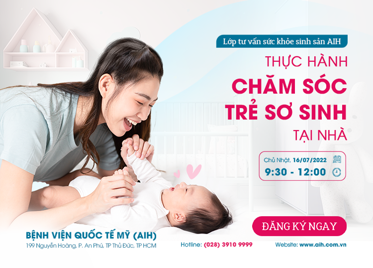 LỚP TƯ VẤN SỨC KHOẺ SINH SẢN 16.07.2023: THỰC HÀNH CHĂM SÓC TRẺ SƠ SINH TẠI NHÀ