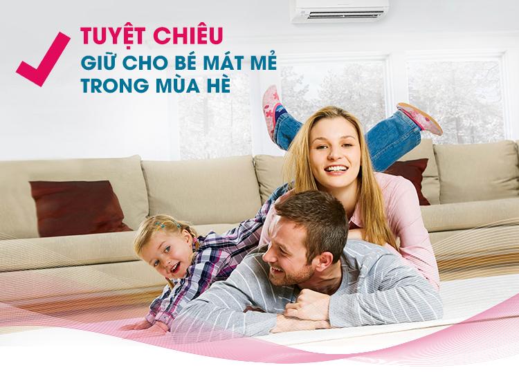 TUYỆT CHIÊU GIỮ CHO BÉ MÁT MẺ TRONG MÙA HÈ
