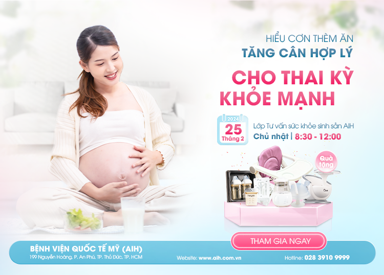LỚP TƯ VẤN SỨC KHỎE SINH SẢN 25.02.2024 | “MẸ ĐỦ DINH DƯỠNG, THAI KỲ KHỎE ĐẸP” CÙNG CHUYÊN GIA AIH