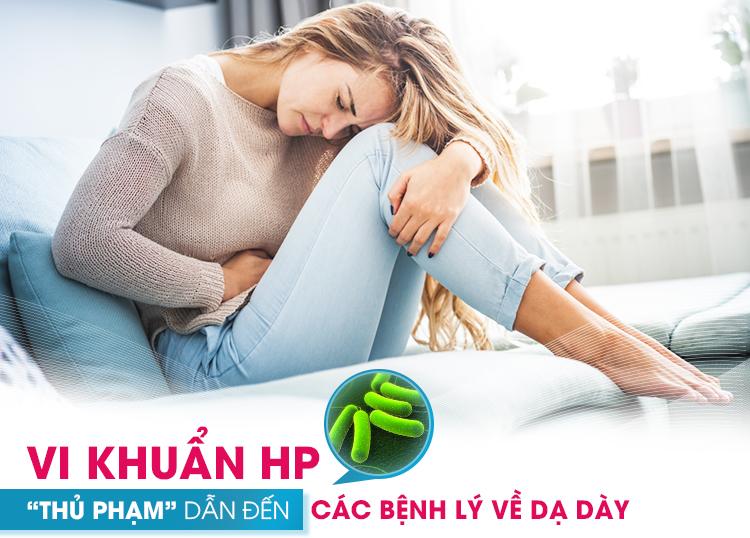 Vi khuẩn HP - "Thủ phạm" dẫn đến các bệnh lý về dạ dày