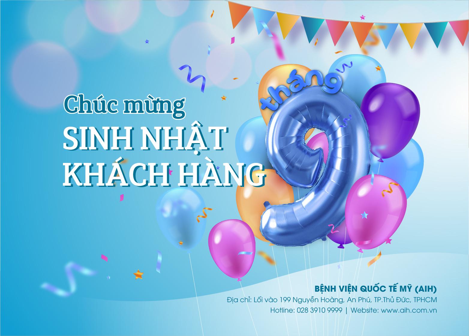 COMBO ƯU ĐÃI DÀNH CHO KHÁCH HÀNG CÓ SINH NHẬT TRONG THÁNG 9