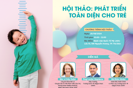 HỘI THẢO: PHÁT TRIỂN TOÀN DIỆN CHO TRẺ