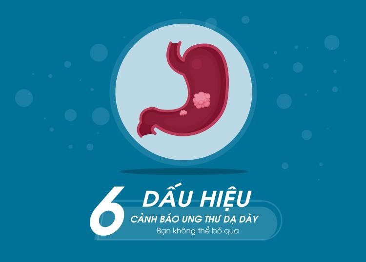 6 DẤU HIỆU CẢNH BÁO UNG THƯ DẠ DÀY BẠN KHÔNG NÊN BỎ QUA