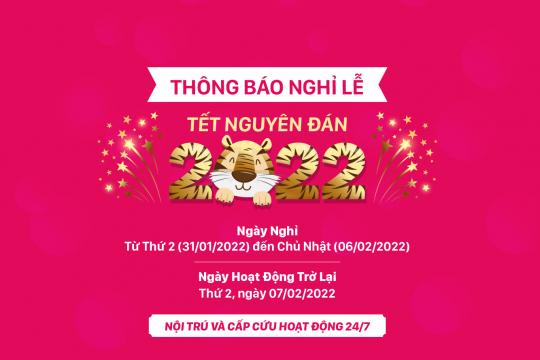 TET HOLIDAY 2022 SCHEDULE ANNOUNCEMENT