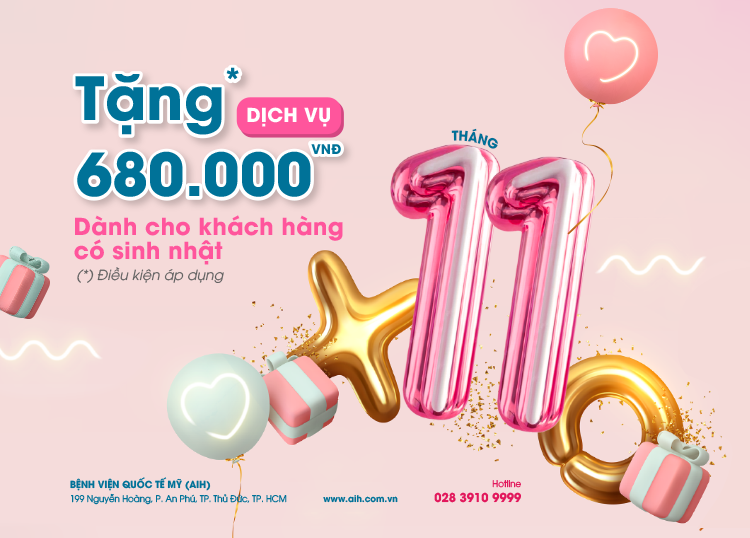 ƯU ĐÃI DÀNH CHO KHÁCH HÀNG CÓ SINH NHẬT TRONG THÁNG 11