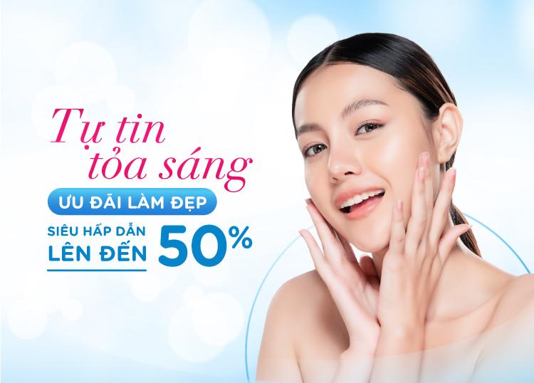 TỰ TIN TỎA SÁNG CÙNG ƯU ĐÃI LÀM ĐẸP SIÊU HẤP DẪN CHỈ CÓ TẠI BỆNH VIỆN QUỐC TẾ MỸ (AIH)