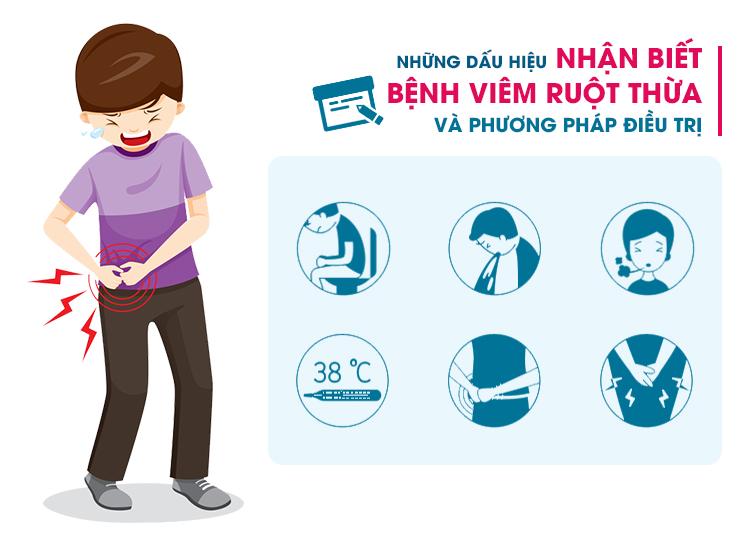 NHỮNG DẤU HIỆU NHẬN BIẾT BỆNH VIÊM RUỘT THỪA VÀ CÁCH ĐIỀU TRỊ