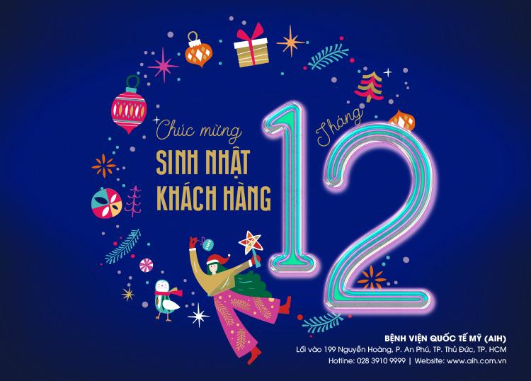 ƯU ĐÃI DÀNH CHO KHÁCH HÀNG CÓ SINH NHẬT TRONG THÁNG 12