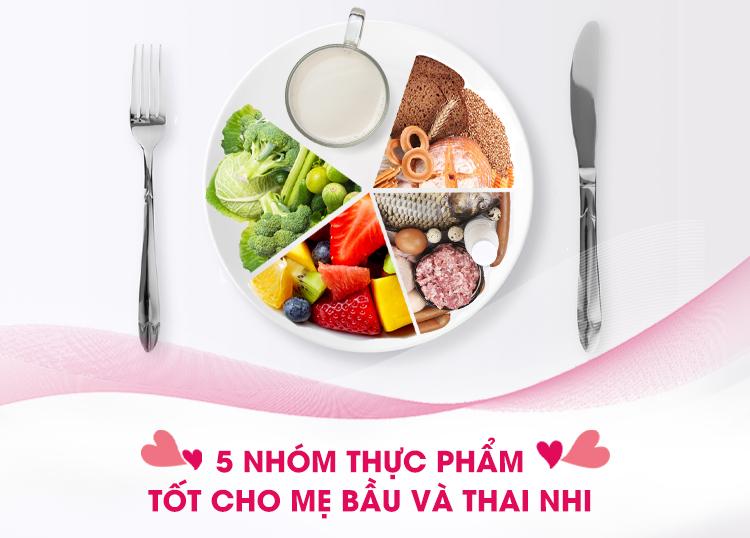 5 FOOD GROUPS FOR A HEALTHY PREGNANCY