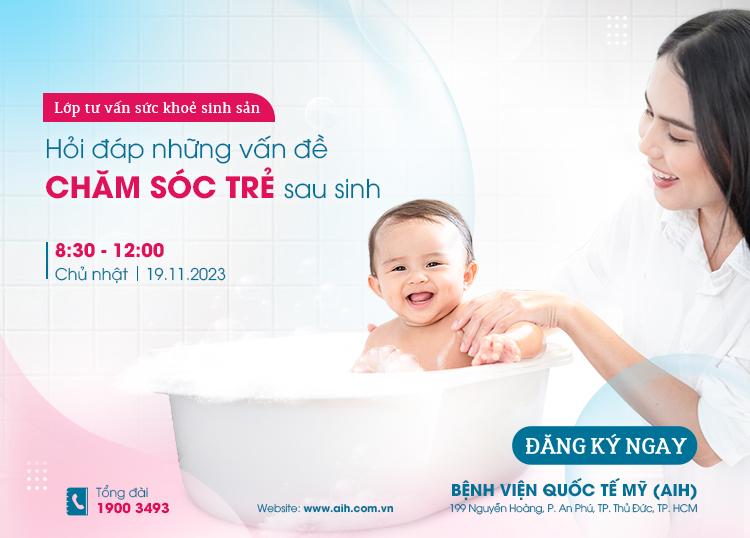 LỚP TƯ VẤN SỨC KHỎE SINH SẢN 19.11.2023 | HỎI ĐÁP NHỮNG VẤN ĐỀ CHĂM SÓC TRẺ SAU SINH