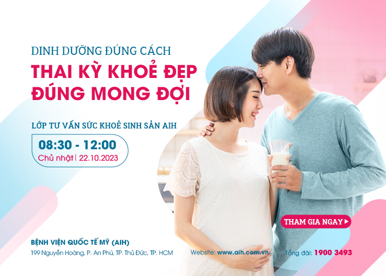 HỎI - ĐÁP DINH DƯỠNG THAI KỲ CÙNG CHUYÊN GIA ​| CHỈ CÓ TẠI LỚP TƯ VẤN SỨC KHOẺ SINH SẢN AIH 22.10​