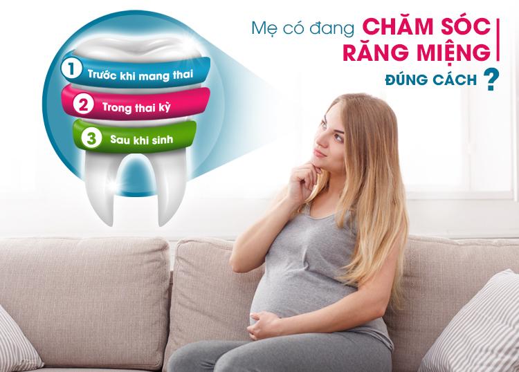 MẸ CÓ ĐANG CHĂM SÓC RĂNG MIỆNG ĐÚNG CÁCH TRƯỚC, TRONG VÀ SAU KHI MANG THAI?