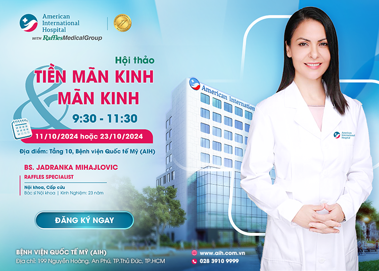 HỘI THẢO: TIỀN MÃN KINH & MÃN KINH