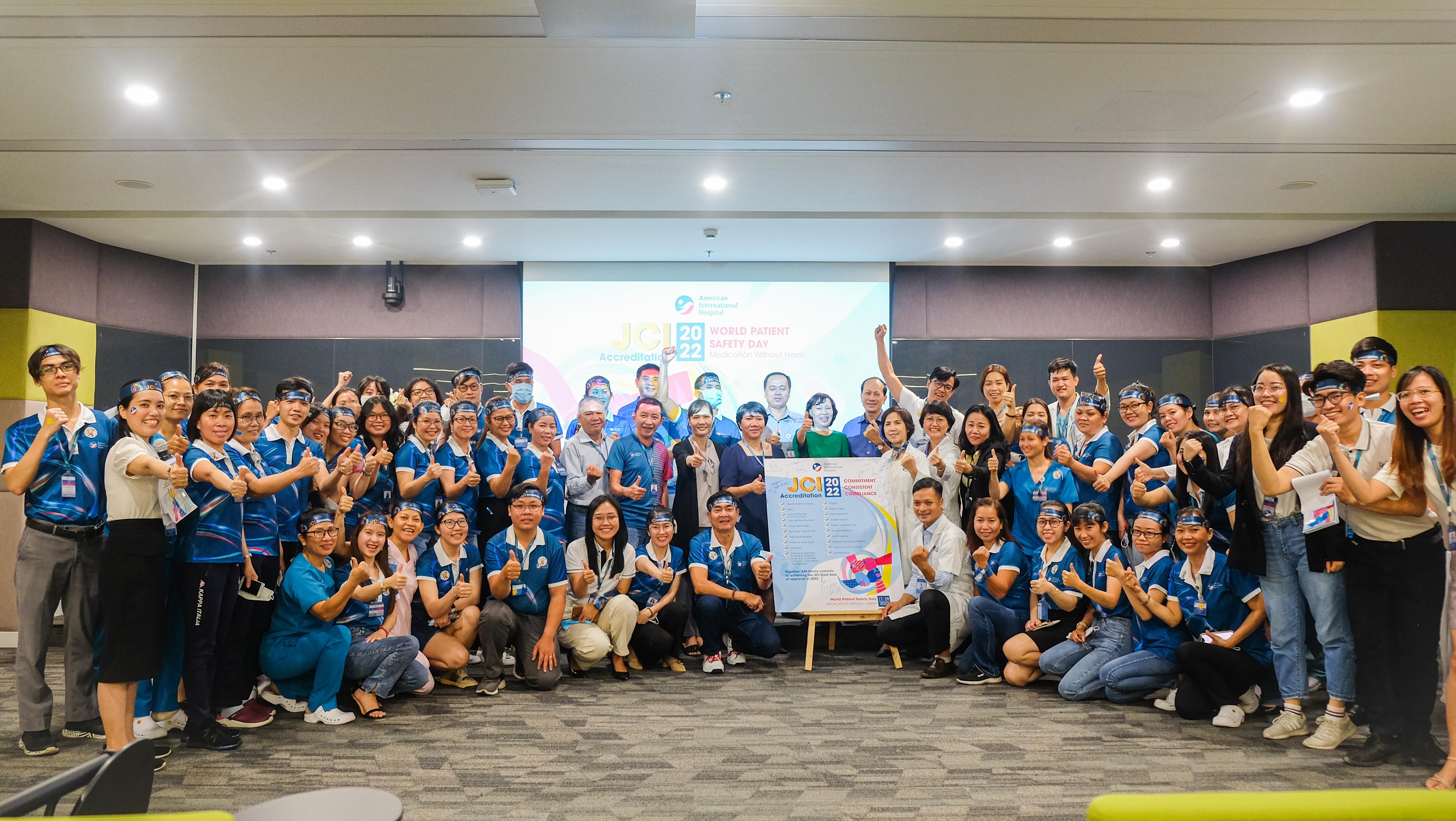 BỆNH VIỆN QUỐC TẾ MỸ HƯỞNG ỨNG NGÀY AN TOÀN NGƯỜI BỆNH THẾ GIỚI 2022