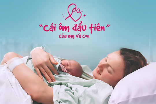 THE PRECIOUS FIRST HUG BY A MOTHER