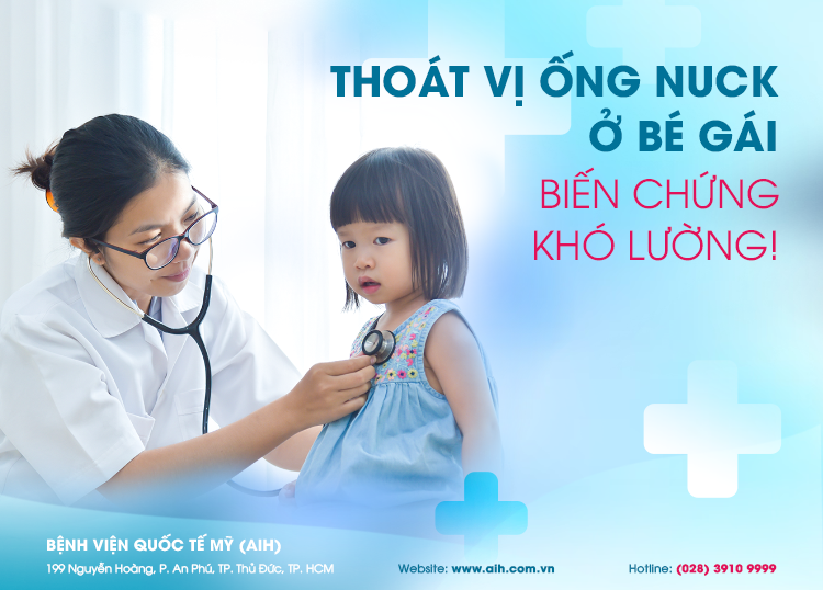 THOÁT VỊ ỐNG NUCK Ở BÉ GÁI, TỶ LỆ MẮC THẤP NHƯNG BIẾN CHỨNG KHÓ LƯỜNG!