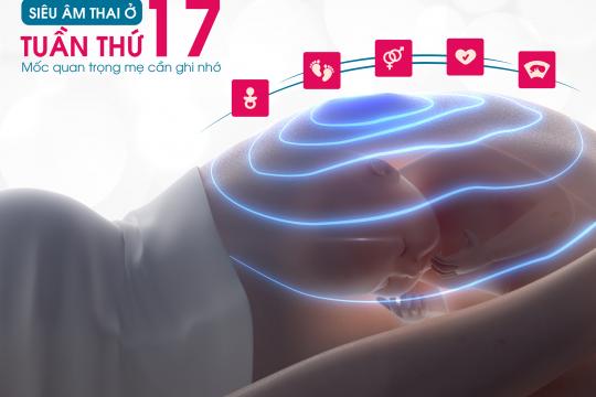 SIÊU ÂM THAI Ở TUẦN THỨ 17 – MỐC QUAN TRỌNG MẸ CẦN GHI NHỚ