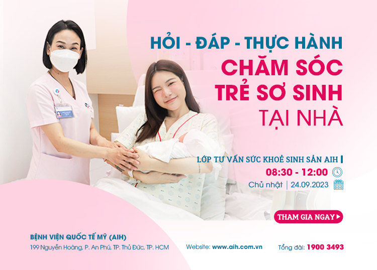 LỚP TƯ VẤN SỨC KHỎE SINH SẢN 24.09.2023: HỎI – ĐÁP – THỰC HÀNH CHĂM SÓC TRẺ SƠ SINH TẠI NHÀ