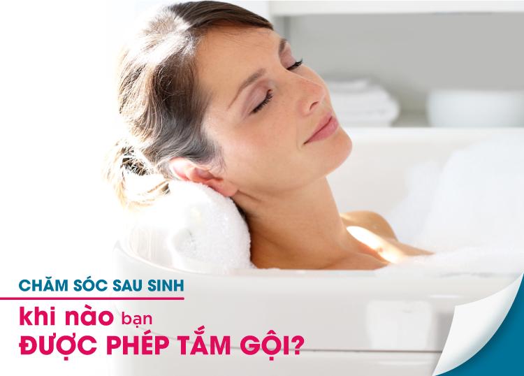 WHEN CAN YOU TAKE A BATH AFTER GIVING BIRTH?