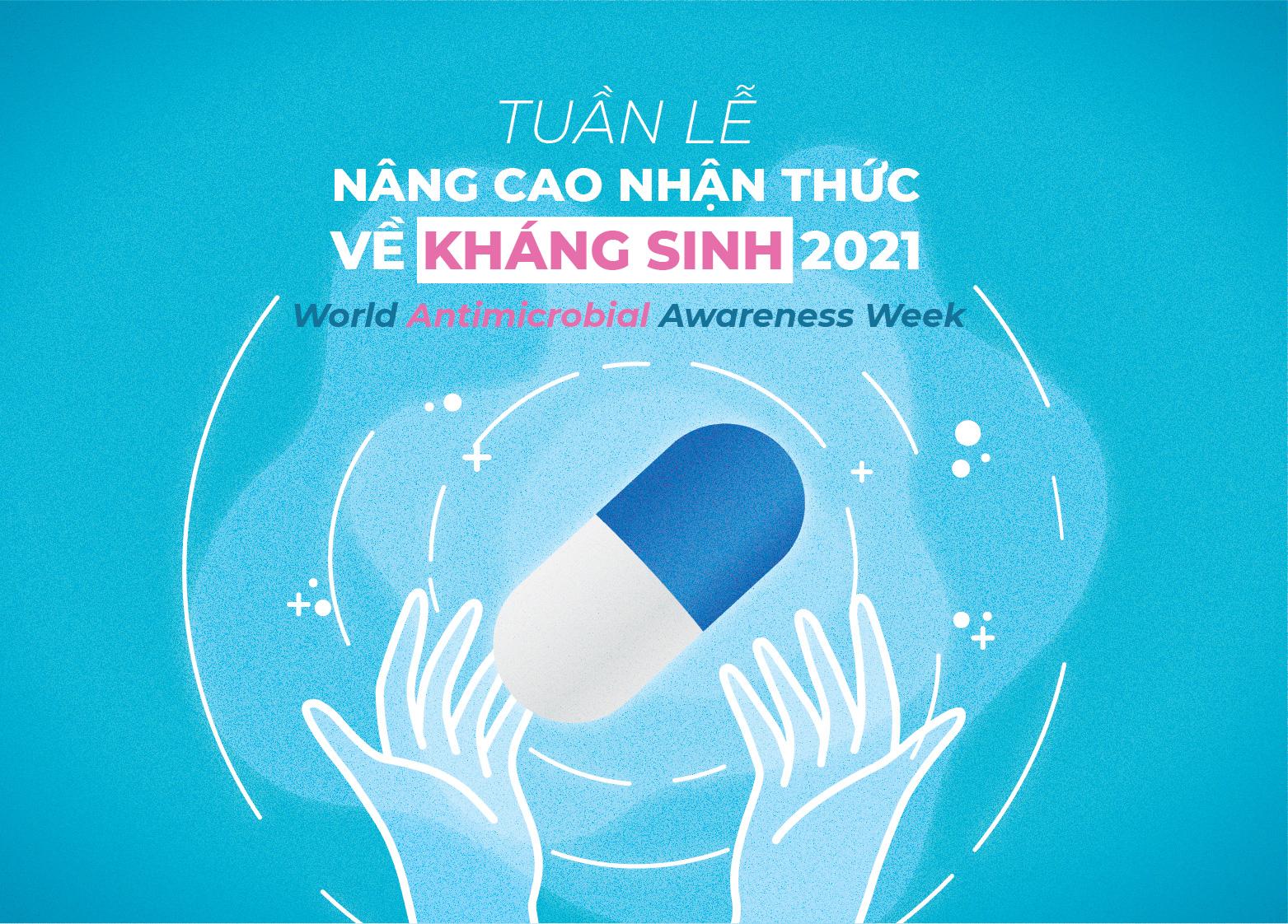 TUẦN LỄ NÂNG CAO NHẬN THỨC VỀ KHÁNG SINH TRÊN THẾ GIỚI 2021