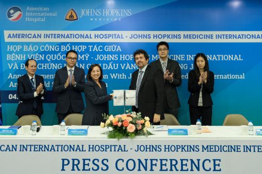 AMERICAN INTERNATIONAL HOSPITAL (AIH) AFFIRMS ITS MISSION IN PROVIDING AMERICAN STANDARD HEALTHCARE SERVICES THROUGH CONTINUING COOPERATION AGREEMENT WITH JOHNS HOPKINS MEDICINE INTERNATIONAL