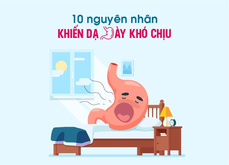 10 CAUSES OF STOMACH PAIN