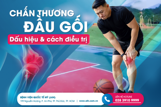 CHẤN THƯƠNG ĐẦU GỐI – DẤU HIỆU VÀ CÁCH ĐIỀU TRỊ