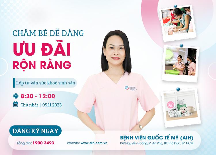 LỚP TƯ VẤN SỨC KHOẺ SINH SẢN 05.11.2023: HƯỚNG DẪN THỰC HÀNH CHĂM SÓC TRẺ SƠ SINH TẠI NHÀ