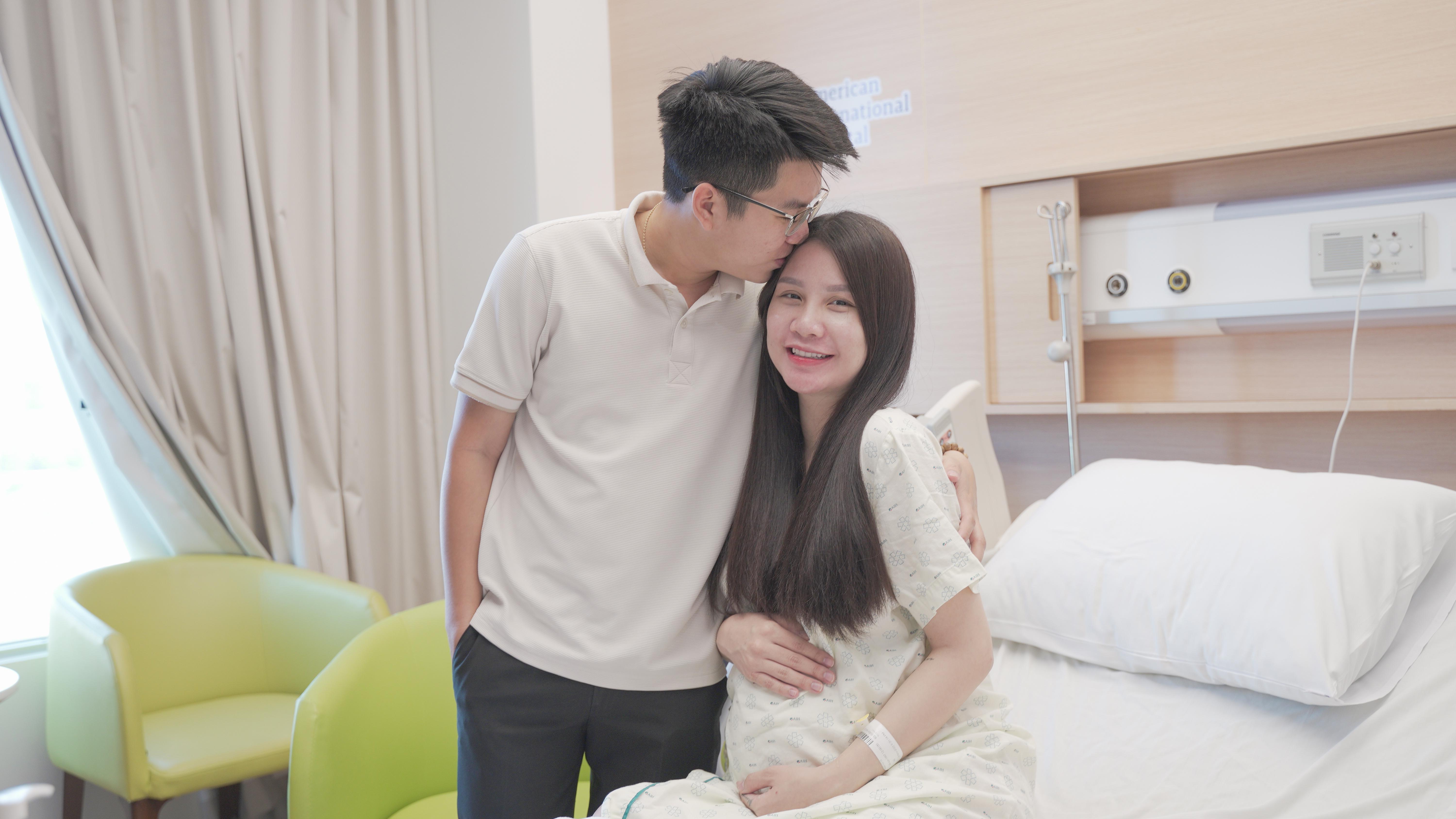 HOT MOM THANH TRẦN VÀ TRẢI NGHIỆM ĐI SINH NHƯ ĐI NGHỈ DƯỠNG TẠI BỆNH VIỆN QUỐC TẾ MỸ (AIH)