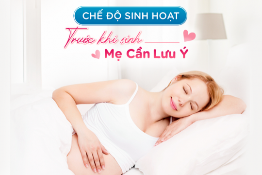 PREPARTUM LIFESTYLE FOR MOMS-TO-BE TO NOTE